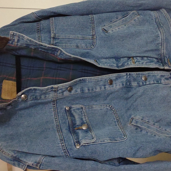 Men's lightly used condition denim jacket sz  xl - Picture 2 of 8